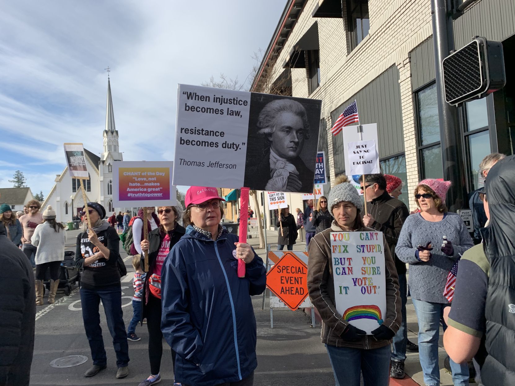Women's March Napa Valley